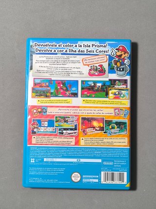 Paper Mario Color Splash Wii U..