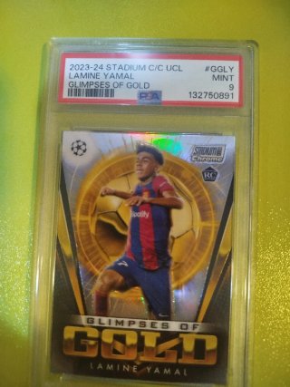 Lamine Yamal 2023-24 Stadium RC PSA 9