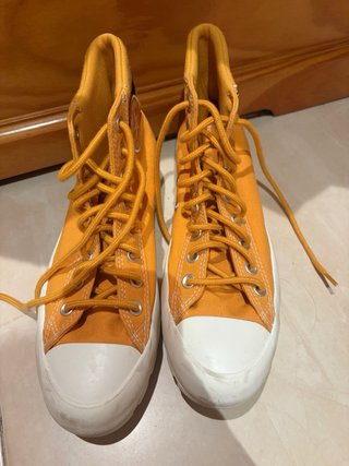 Zapatillas Converse Naranja/Amarillo