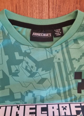 Completo Minecraft Primark 9/10 anni