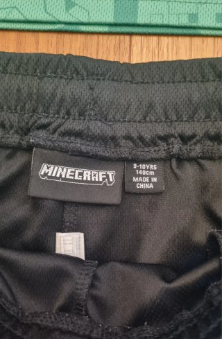 Completo Minecraft Primark 9/10 anni