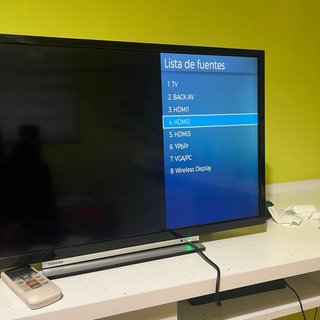Smart TV Toshiba 40 Negro/Plata