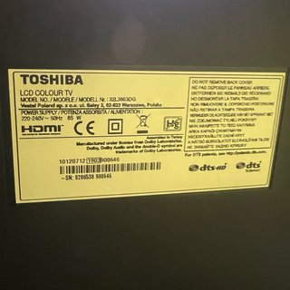 Smart TV Toshiba 40 Negro/Plata