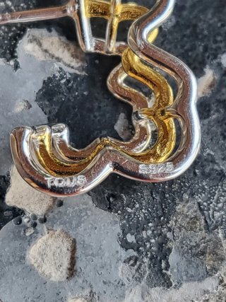 Pendientes Plata S925 Diseño Ondulado