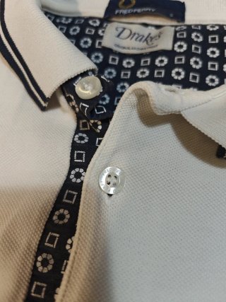 Polo Fred Perry x Drake's - Talla S