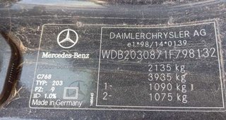 273417 elevalunas trasero derecho mercedes clase c