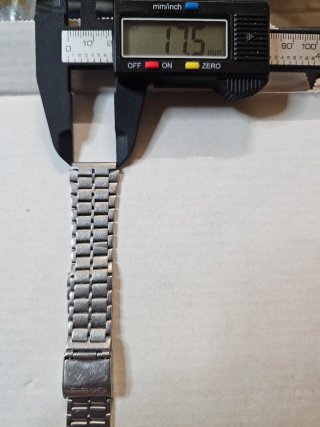 Correa Casio color plata