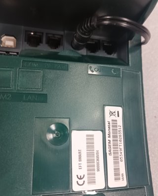 DATAFONO TPV BANCO, medio de pago vintage - retro