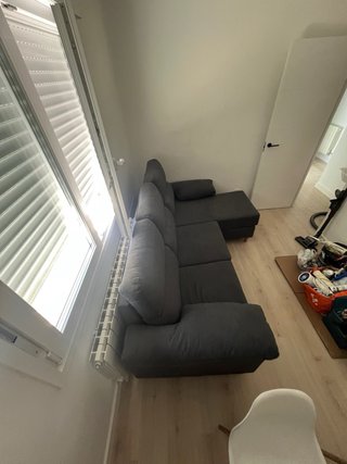 Sofá Chaise Longue Gris Antracita Nuevo