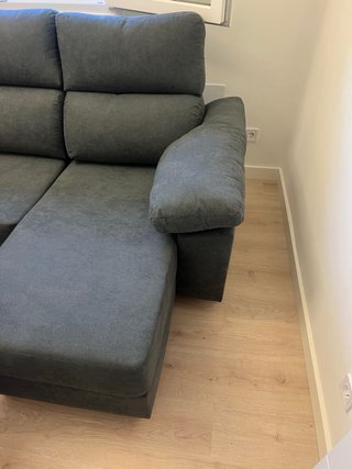 Sofá Chaise Longue Gris Antracita Nuevo