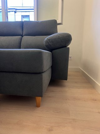Sofá Chaise Longue Gris Antracita Nuevo
