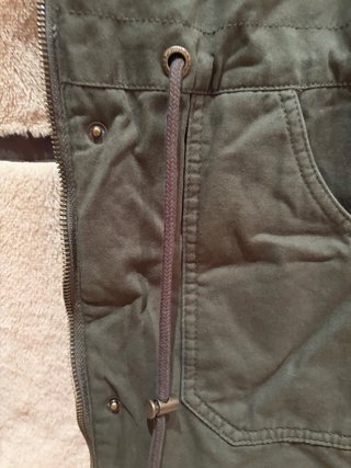 Chaqueta de invierno verde