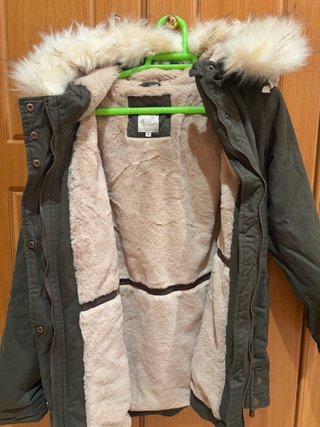 Chaqueta de invierno verde