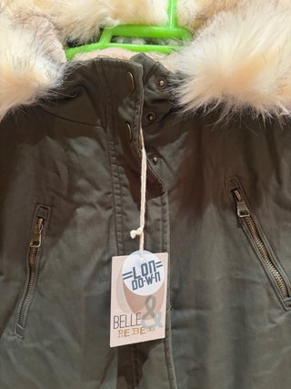 Chaqueta de invierno verde