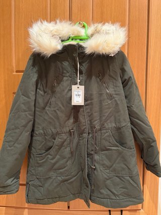 Chaqueta de invierno verde