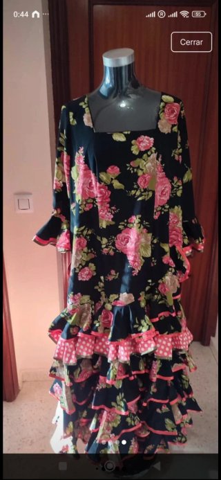 Traje de flamenca talla 50