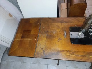 Máquina de coser antigua SIGMA con mueble original