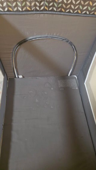 Cuna de viaje plegable