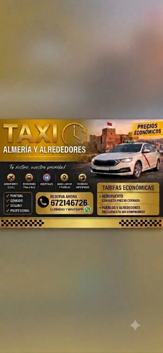 Tu Taxi de Confianza en Almería y Alrededores