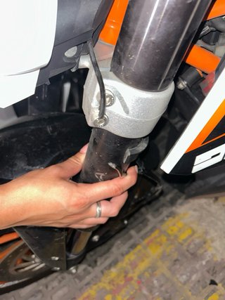 KTM Duke 390 ABS 2016 Negra/Naranja
