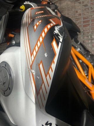 KTM Duke 390 ABS 2016 Negra/Naranja
