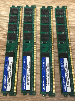 Lote memorias DDR2 DDR3 DDR4