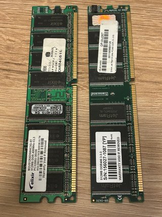 Lote memorias DDR2 DDR3 DDR4