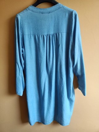 Vestido azul mujer