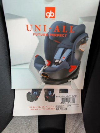Silla Coche gb Uni-All Isofix 0-36kg