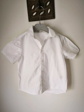 Camisa H&M branca 6 anos