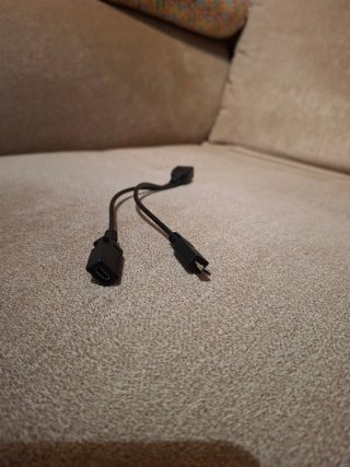 Adaptador fire tv USB Micro B a USB A Hembra