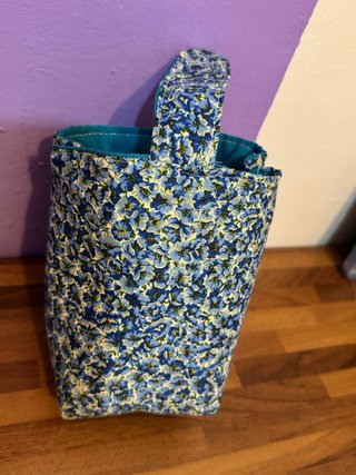 Neceser de viaje Serrano floral azul