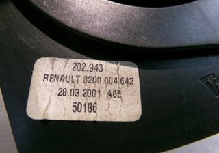 Renault 8200004642 anillo airbag laguna 1.6 91390