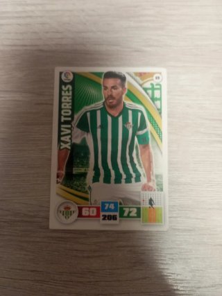 Cartas Real Betis Adrenalyn 2015-16
