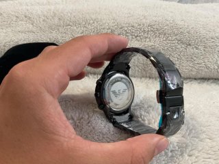 Reloj Emporio Armani Negro y Plateado