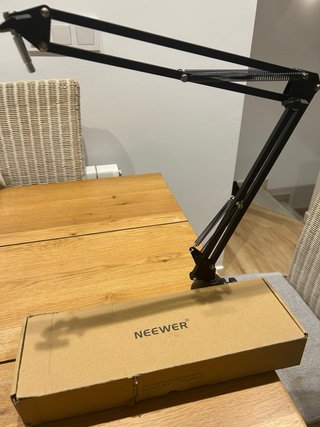 Neewer Brazo Soporte Micrófono Plegable 2 unidades