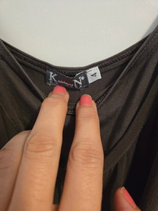 Vestido de seda autentica de Kristensen du Nord. M