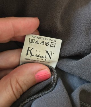 Vestido de seda autentica de Kristensen du Nord. M