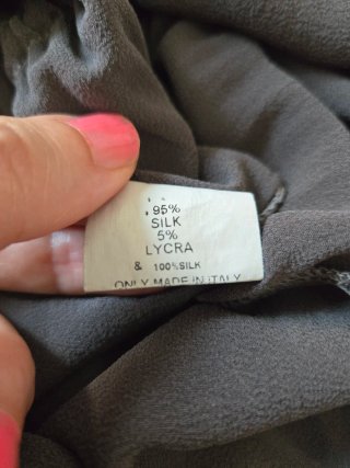 Vestido de seda autentica de Kristensen du Nord. M