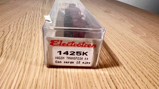 Electrotren 1426 Vagon Transfesa KS con carga 1 H0