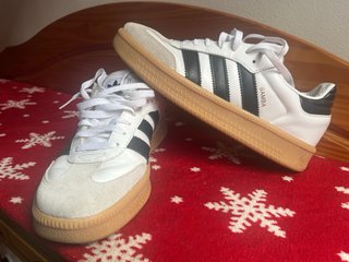 Zapatillas Adidas Samba Originales Blancas/Negras