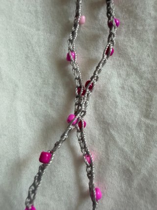 Collana estiva lunga donna regolabile