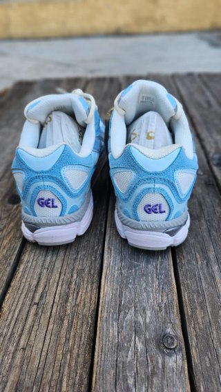 Asics Gel NYC Scarpe da Ginnastica Blu/Bianche