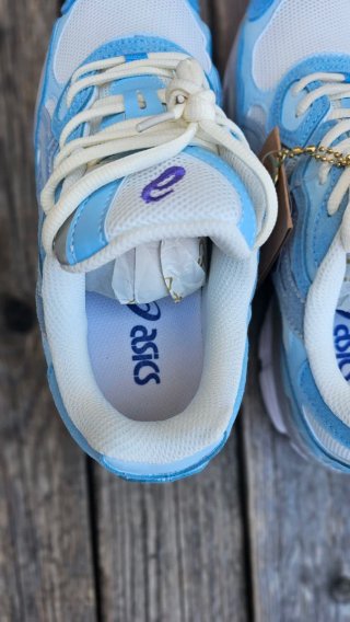 Asics Gel NYC Scarpe da Ginnastica Blu/Bianche