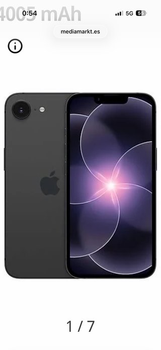 iPhone 17 Negro 256GB