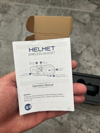 Intercomunicador Moto L1 Bluetooth Casco
