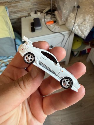 Mini GT Toyota Supra VeilSide Combat V-1 Blanco