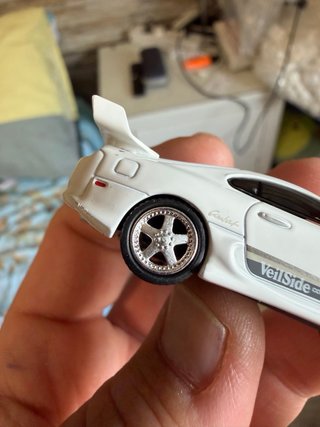 Mini GT Toyota Supra VeilSide Combat V-1 Blanco