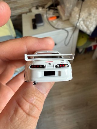 Mini GT Toyota Supra VeilSide Combat V-1 Blanco