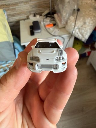 Mini GT Toyota Supra VeilSide Combat V-1 Blanco